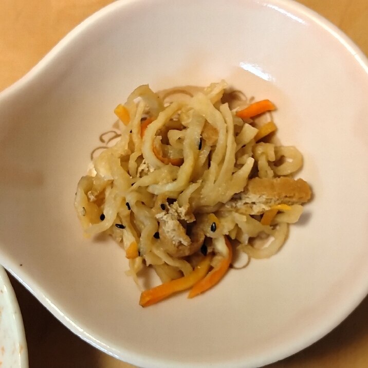 防災備蓄消費に!乾物ばかりで切干大根の煮物(甘口)